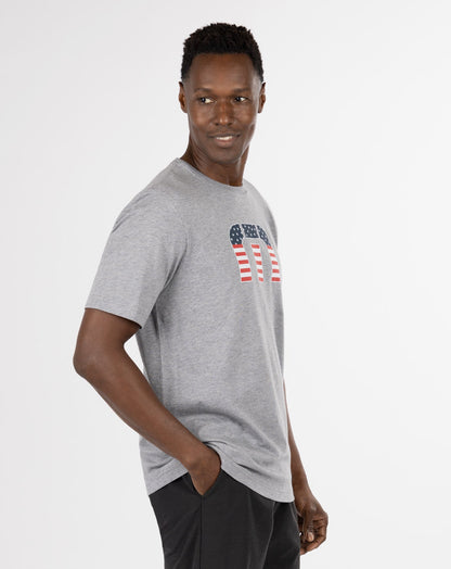Star Bright Tee Heather Grey | Travis Mathew