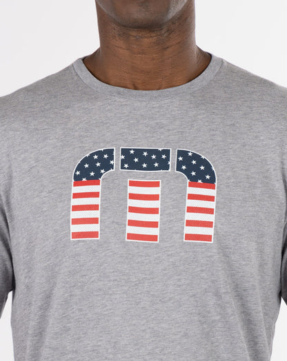 Star Bright Tee Heather Grey | Travis Mathew