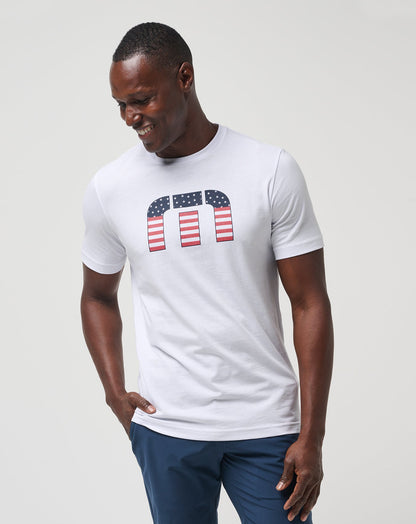 Star Bright Tee White | Travis Mathew