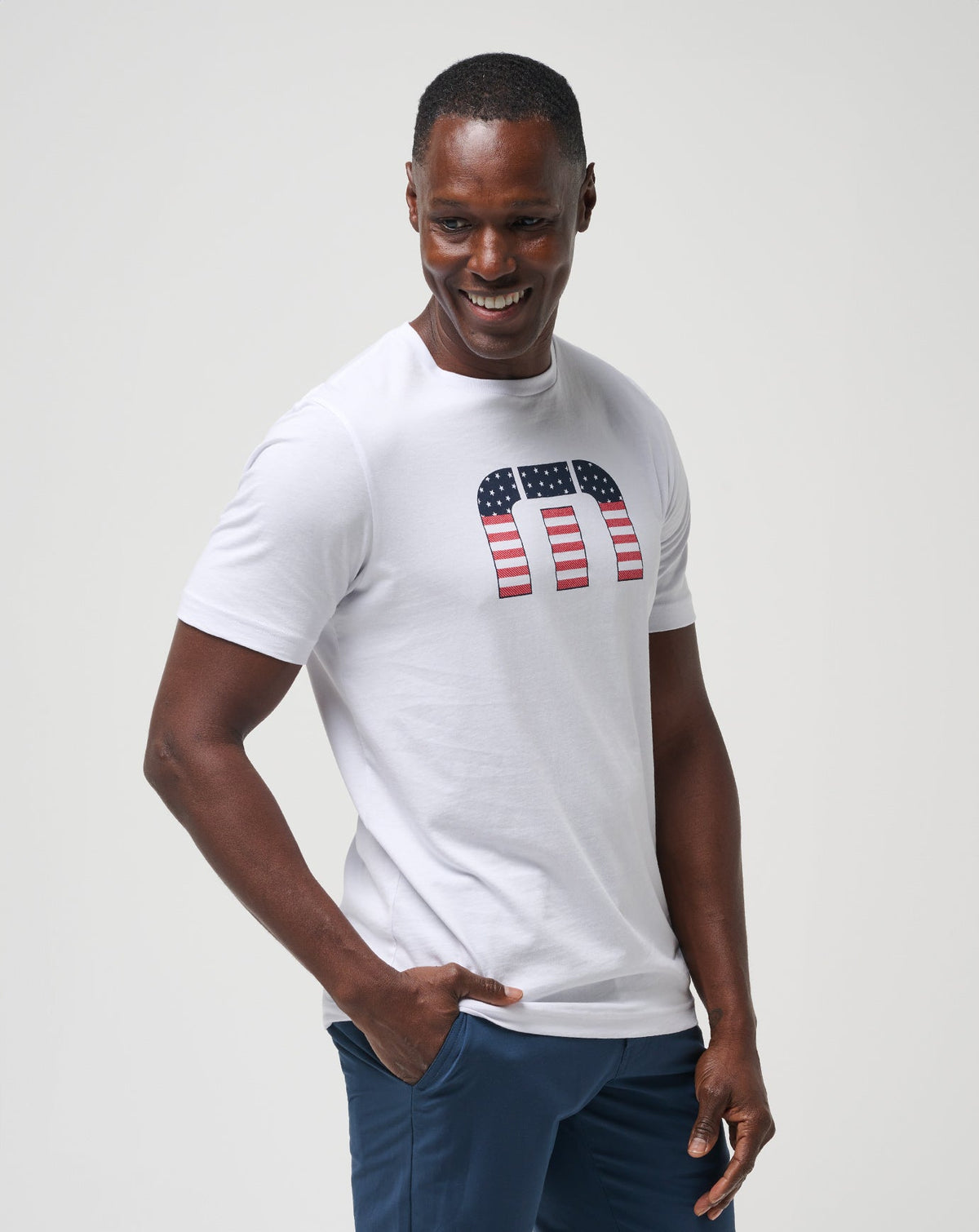 Star Bright Tee White | Travis Mathew