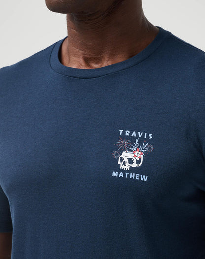 Chug It Out Tee Total Eclipse | Travis Mathew