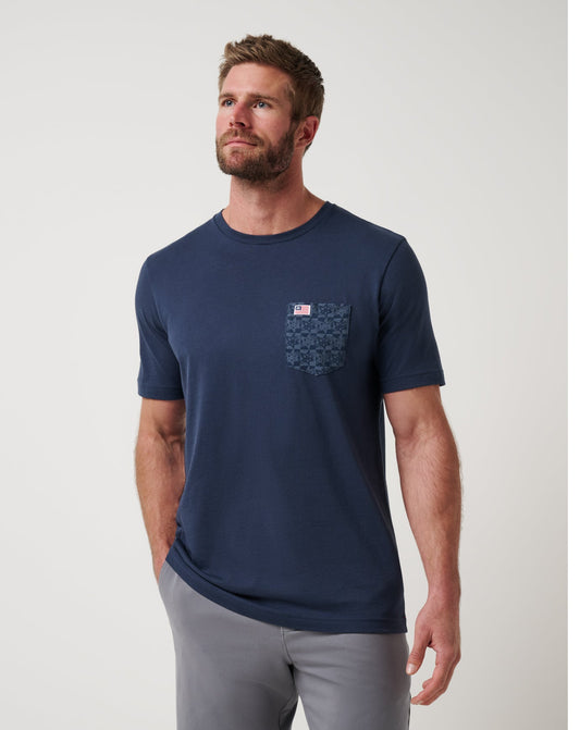 Good Ol Days Tee Total Eclipse | Travis Mathew