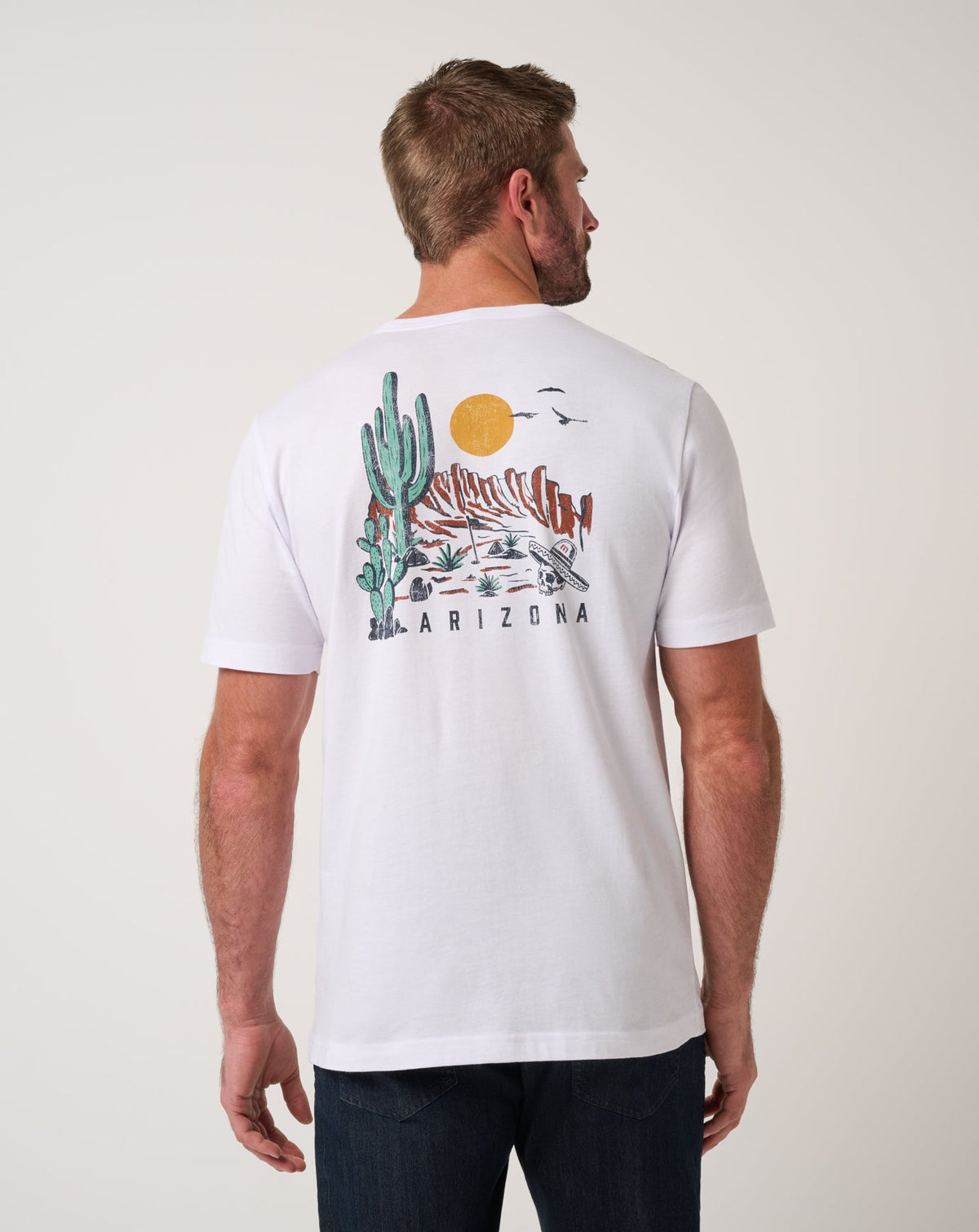 Mesa Views Tee White | Travis Mathew