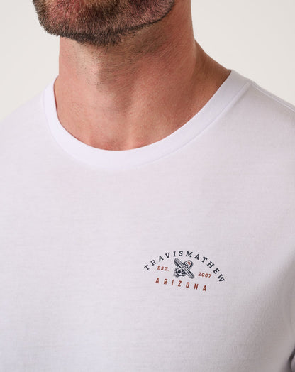 Mesa Views Tee White | Travis Mathew