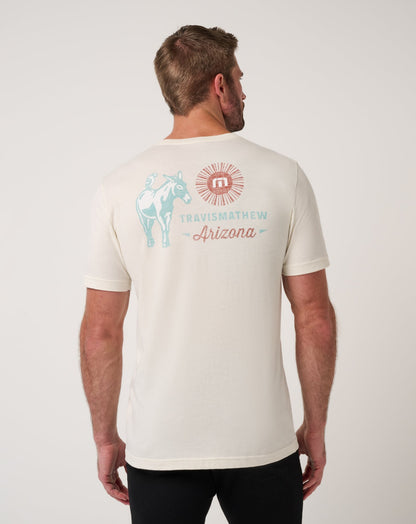 Canyon Detour Tee Birch | Travis Mathew
