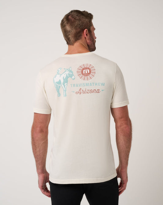 Canyon Detour Tee Birch | Travis Mathew