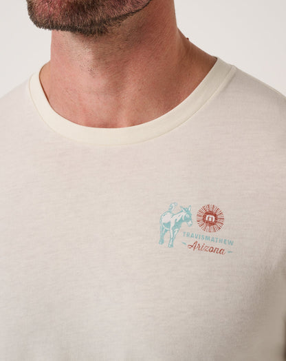 Canyon Detour Tee Birch | Travis Mathew