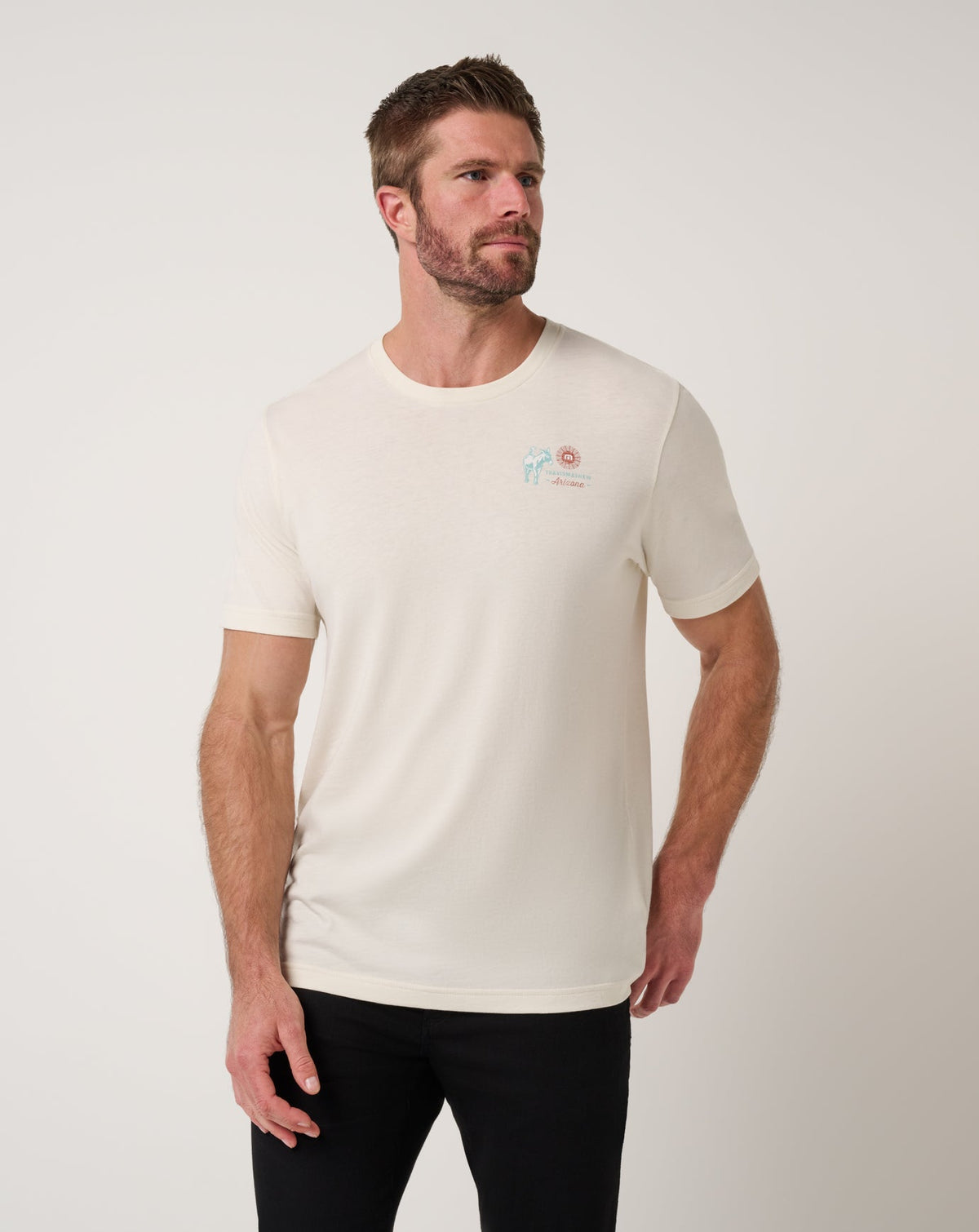 Canyon Detour Tee Birch | Travis Mathew