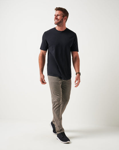 Cloud Crew Tee Black | Travis Mathew