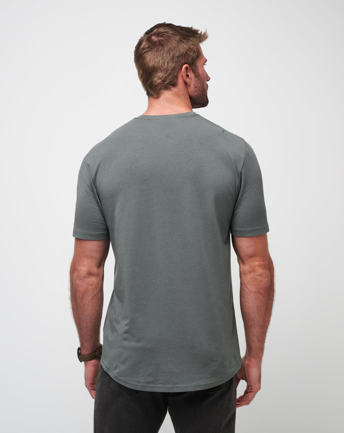 Cloud Crew Tee Dark Olive | Travis Mathew