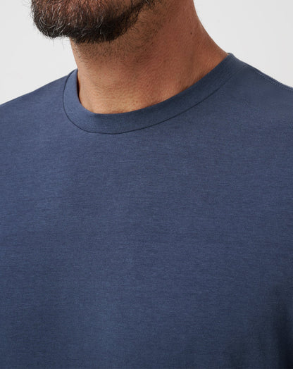 Cloud Crew Tee Blue Nights | Travis Mathew