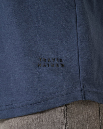 Cloud Crew Tee Blue Nights | Travis Mathew