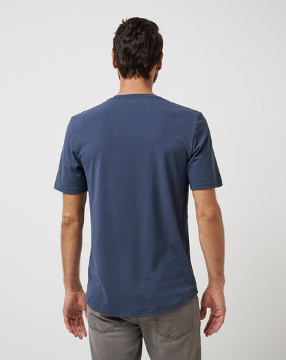 Cloud Crew Tee Blue Nights | Travis Mathew