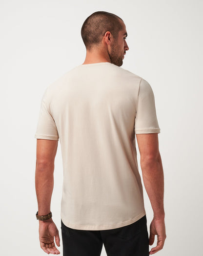 Cloud Crew Tee Italian Sand | Travis Mathew