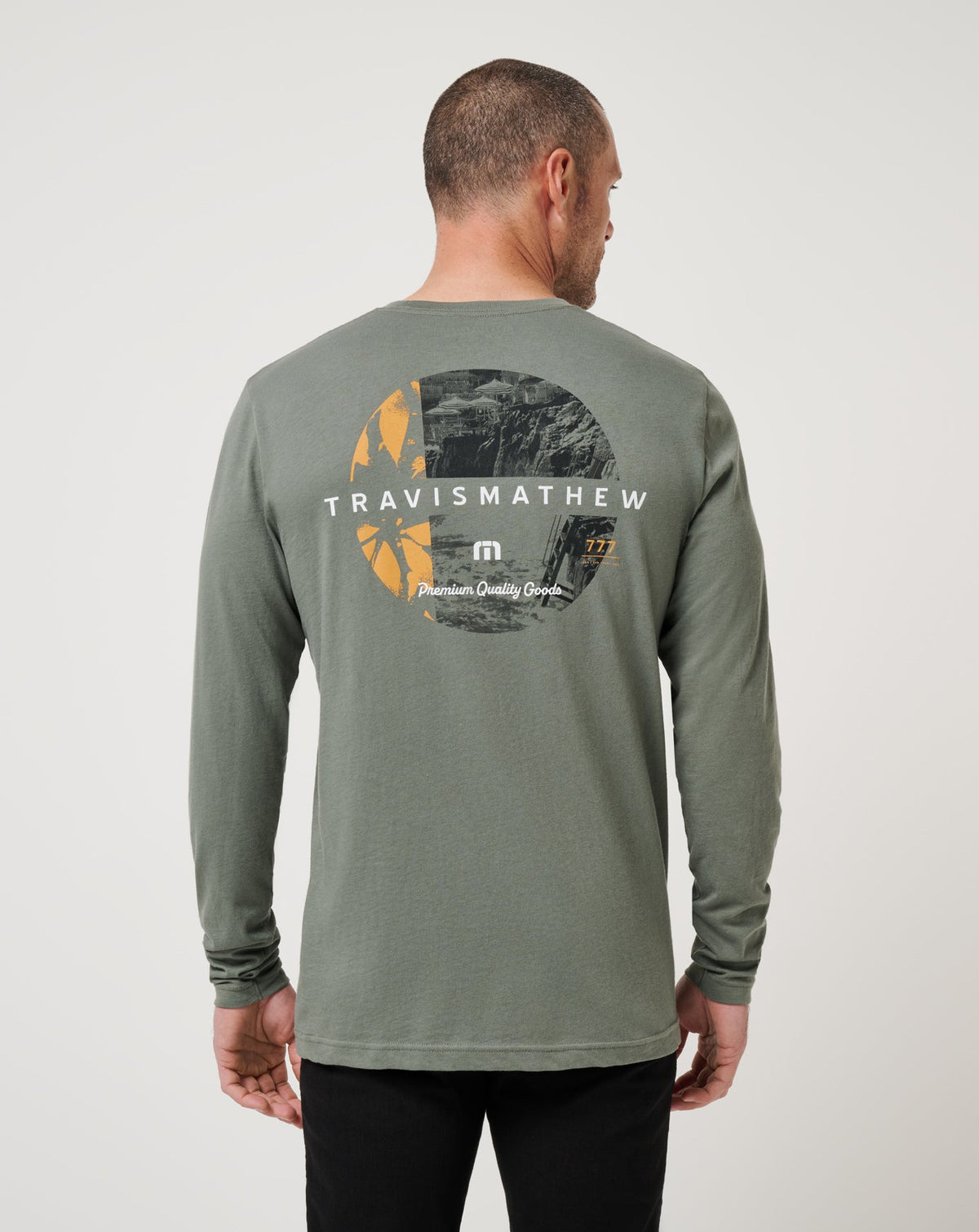 Big Bay Tee Dark Olive | Travis Mathew