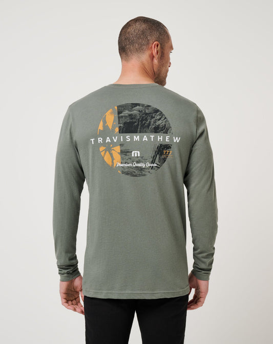 Big Bay Tee Dark Olive | Travis Mathew