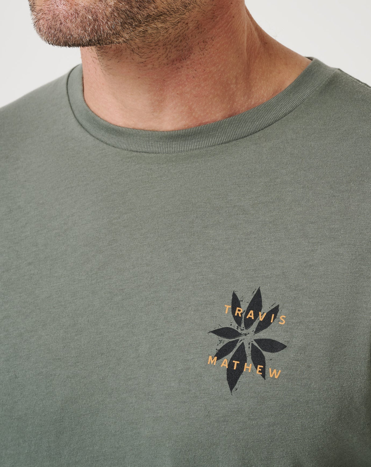 Big Bay Tee Dark Olive | Travis Mathew