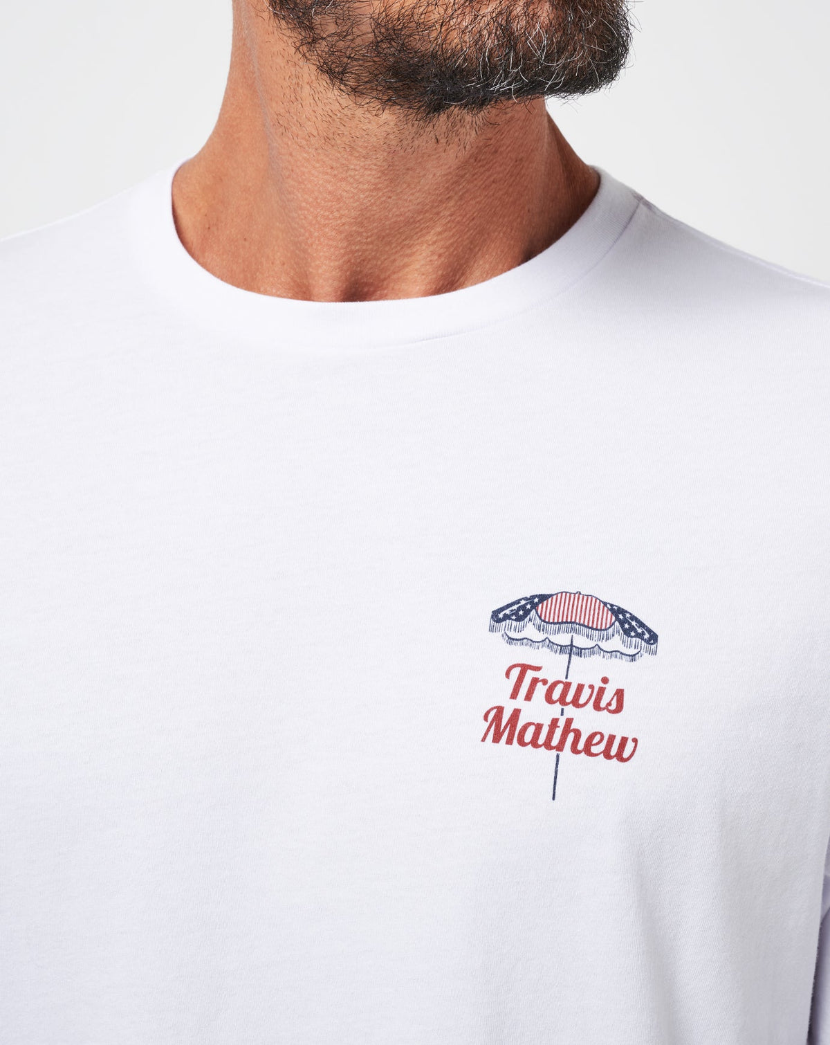 Born On The Fourth Tee White | Travis Mathew