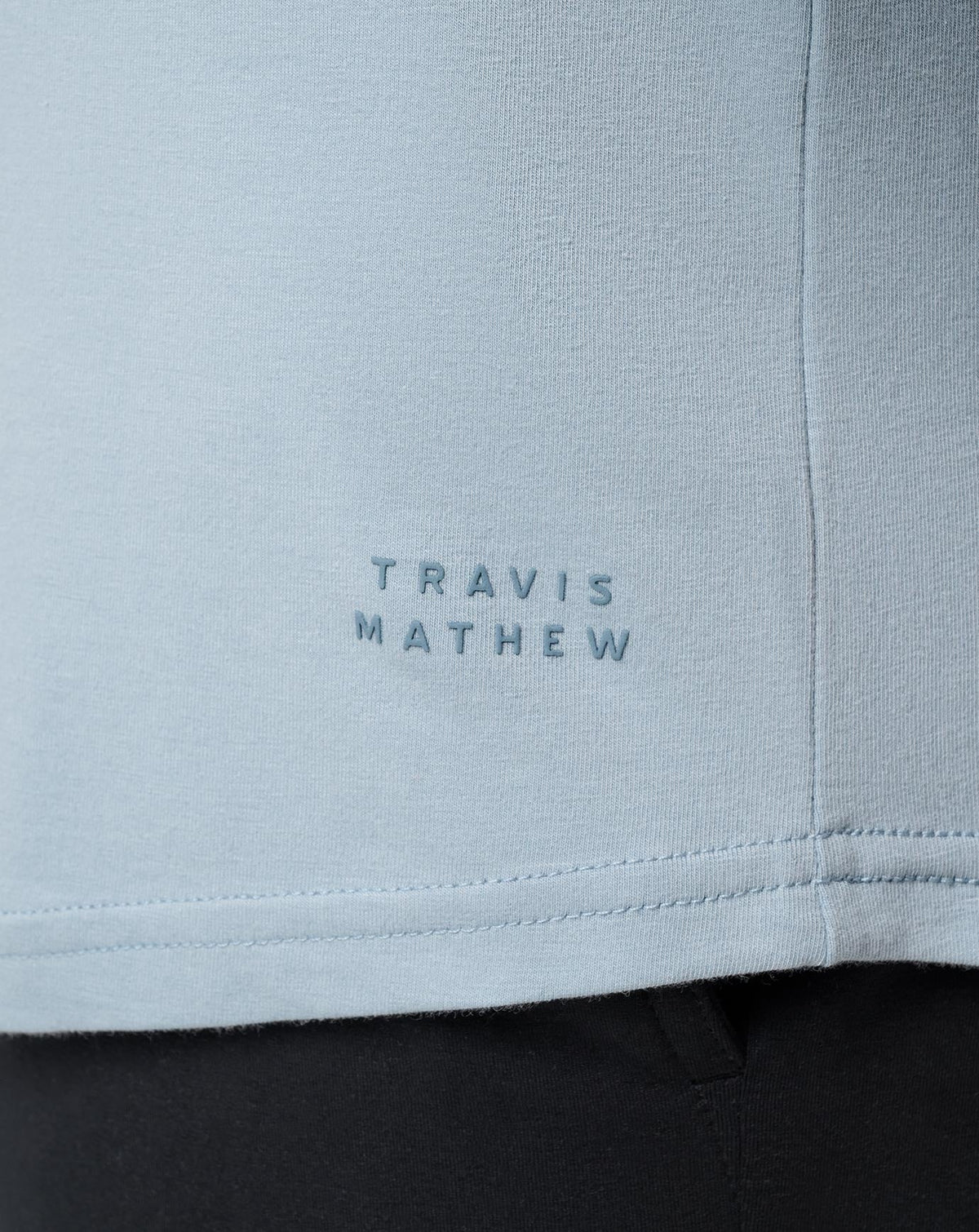 Cloud Crew Tee Ash Blue | Travis Mathew