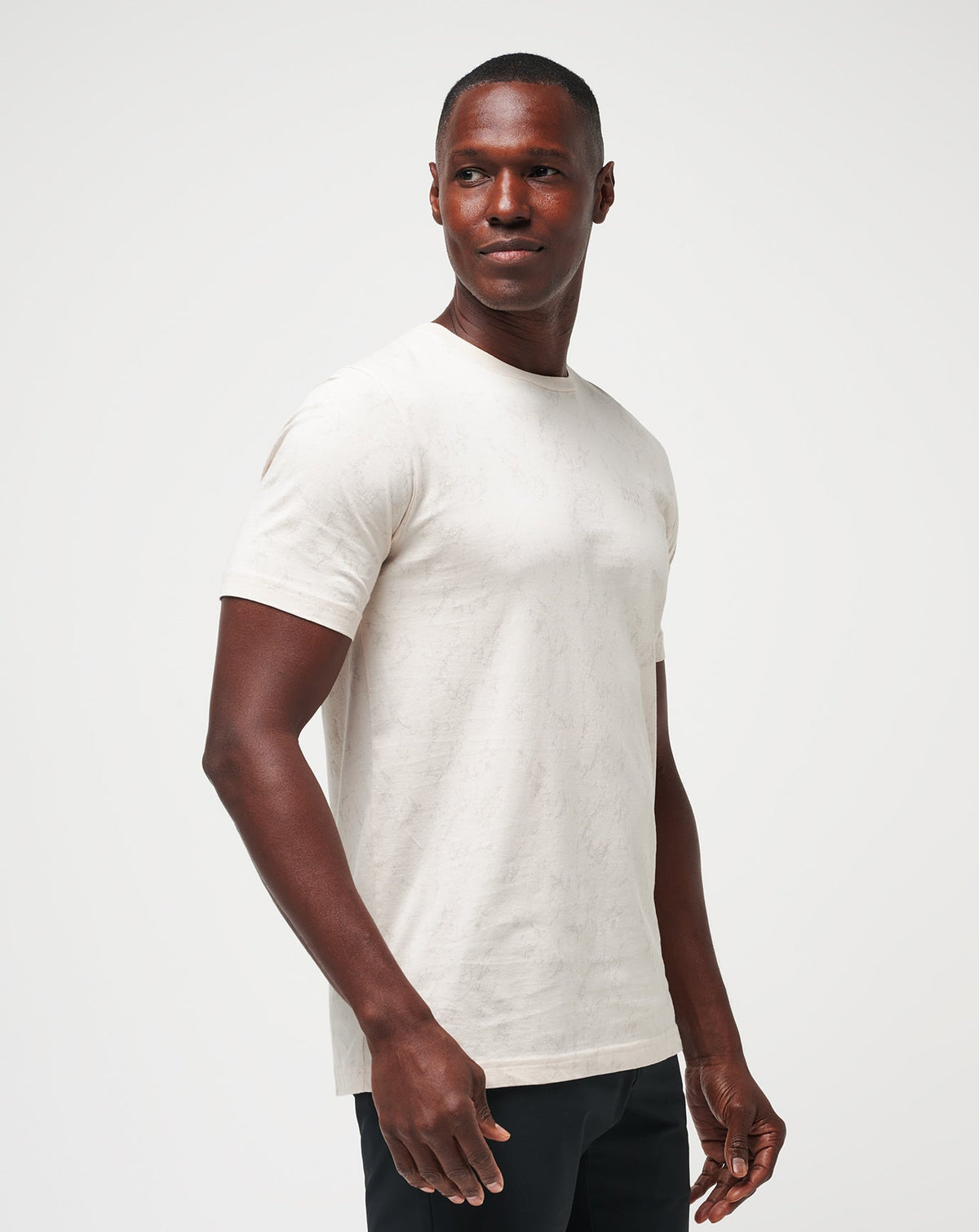 Warmer Tides Tee Moonbeam | Travis Mathew