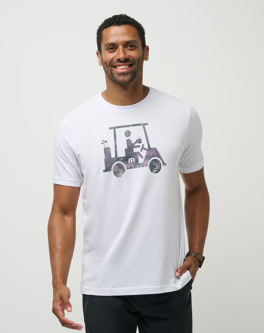 Catch And Release Tee White | Travis Mathew