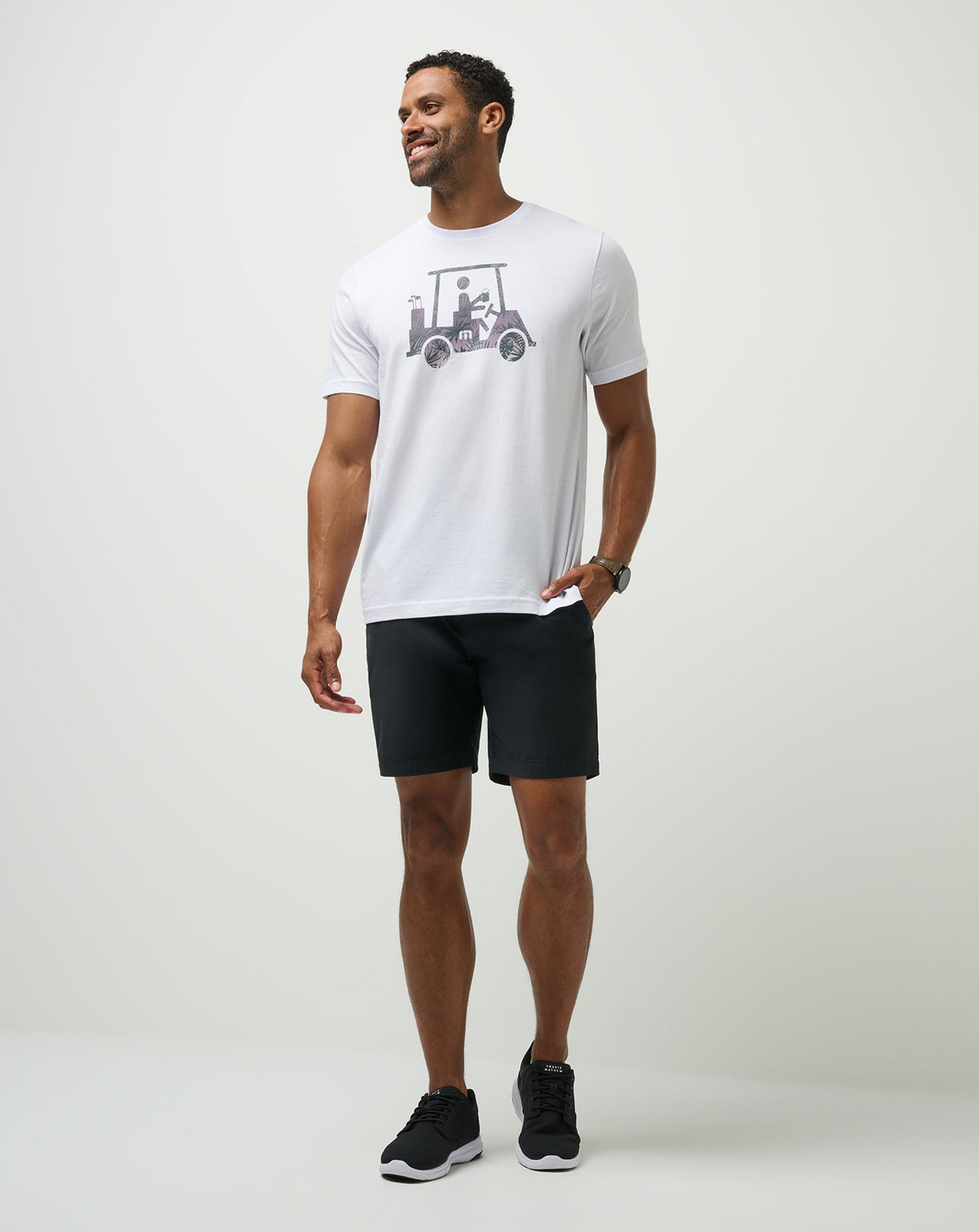 Catch And Release Tee White | Travis Mathew