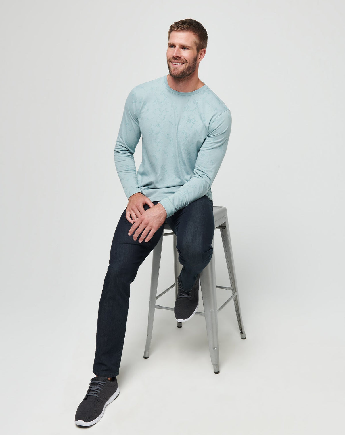 Warmer Tides Long Sleeve Tee Arona | Travis Mathew