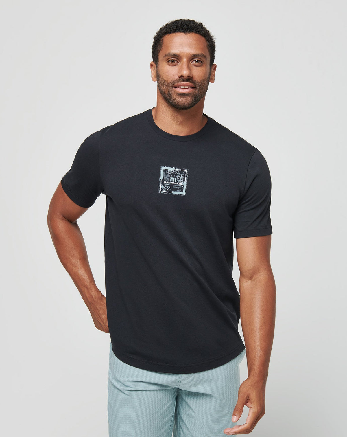 Living Aloha Tee Black | Travis Mathew
