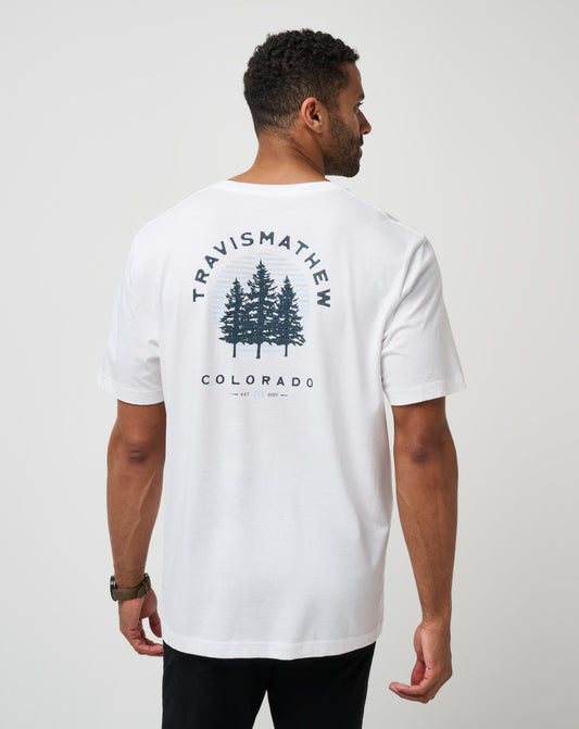 Adventure Season Tee White | Travis Mathew