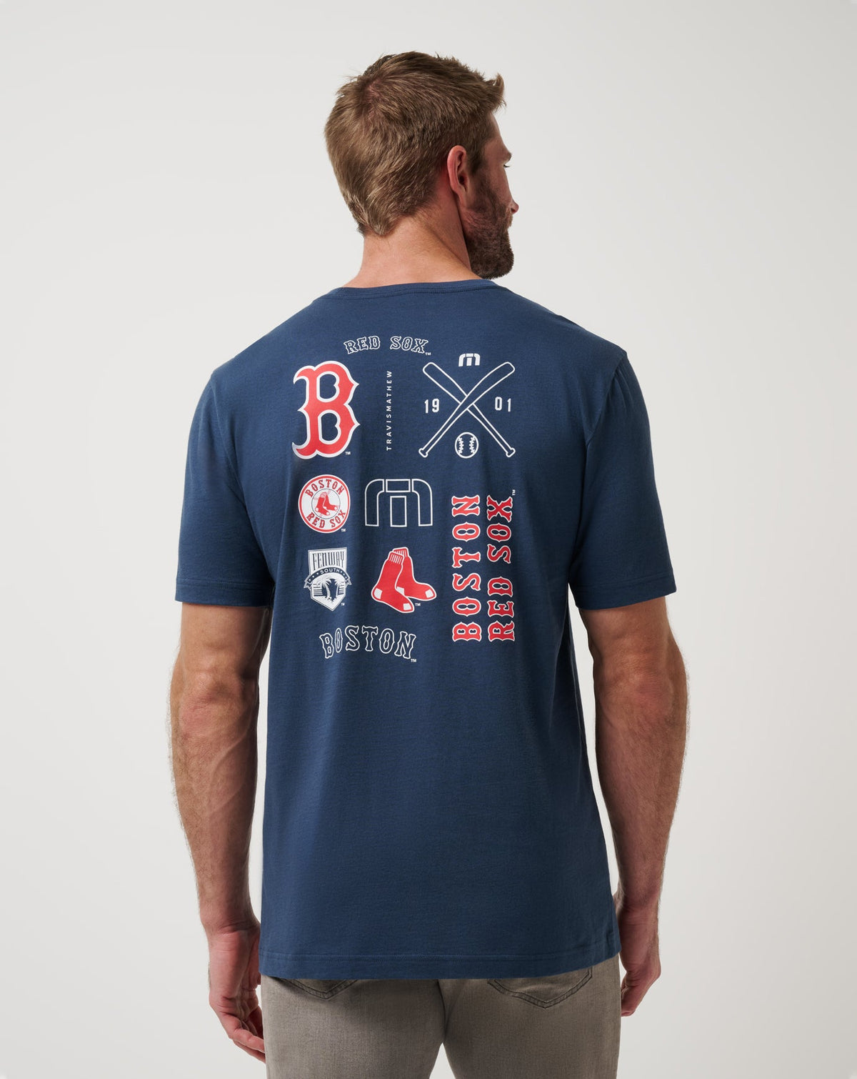 Boston Red Sox Friendly Rivalry Tee Navy | Travis Mathew