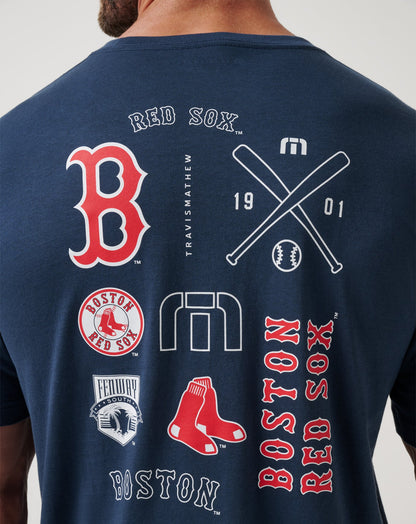 Boston Red Sox Friendly Rivalry Tee Navy | Travis Mathew