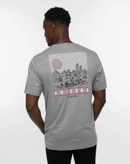 Bell Rock Tee Heather Grey | Travis Mathew