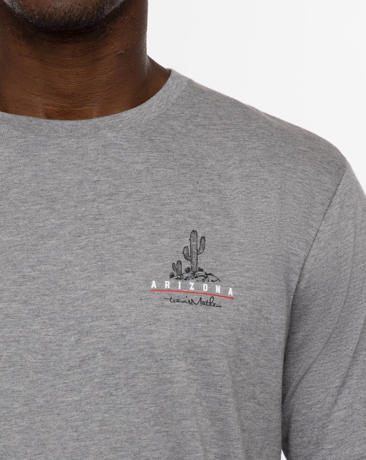 Bell Rock Tee Heather Grey | Travis Mathew