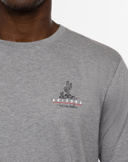 Bell Rock Tee Heather Grey | Travis Mathew