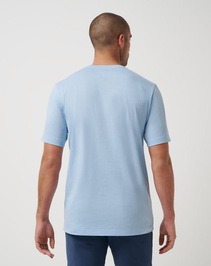 Philadelphia Phillies Strike Two Tee Heather Blue | Travis Mathew
