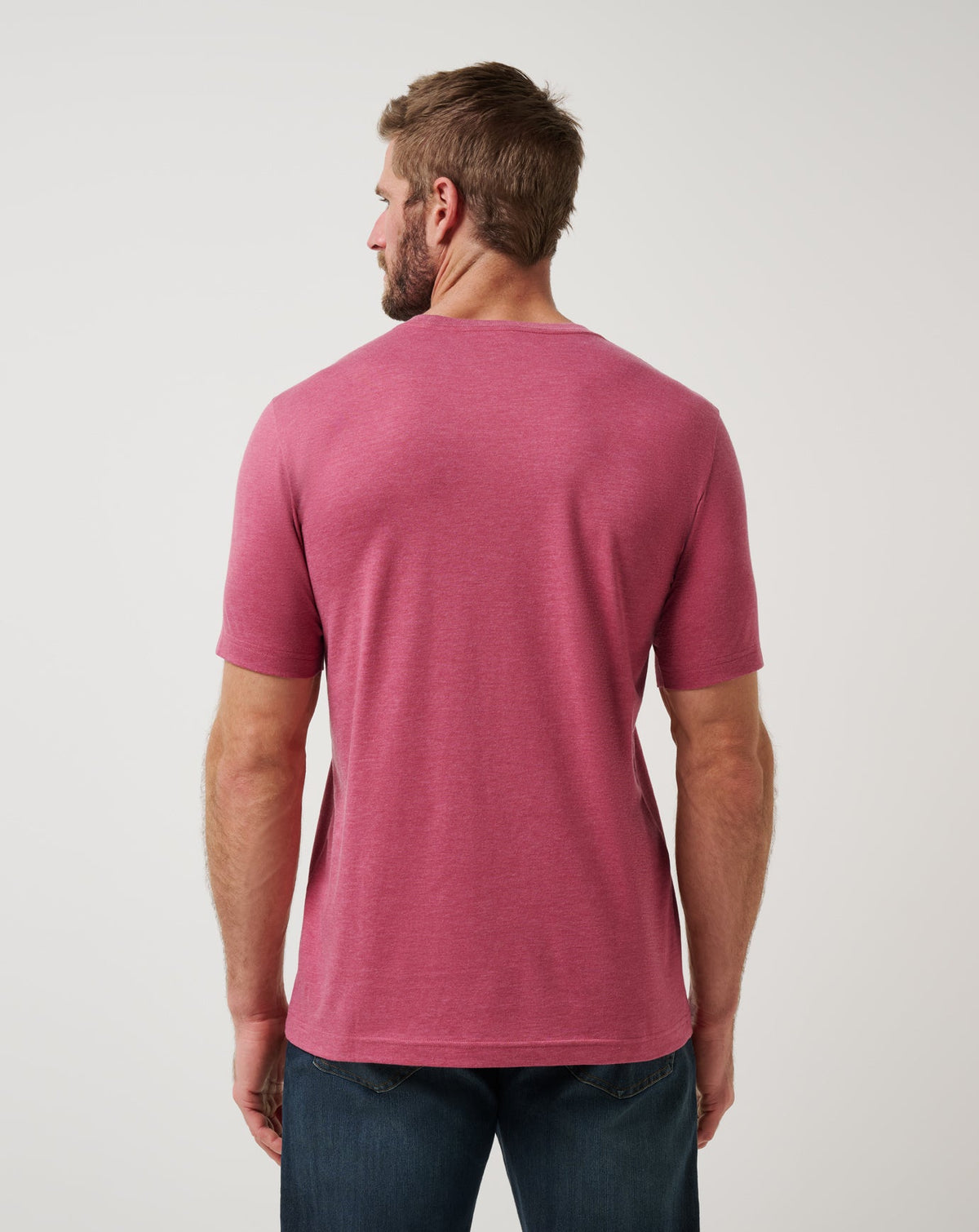 Philadelphia Phillies Sunset Slam 2.0 Tee Heather Red | Travis Mathew