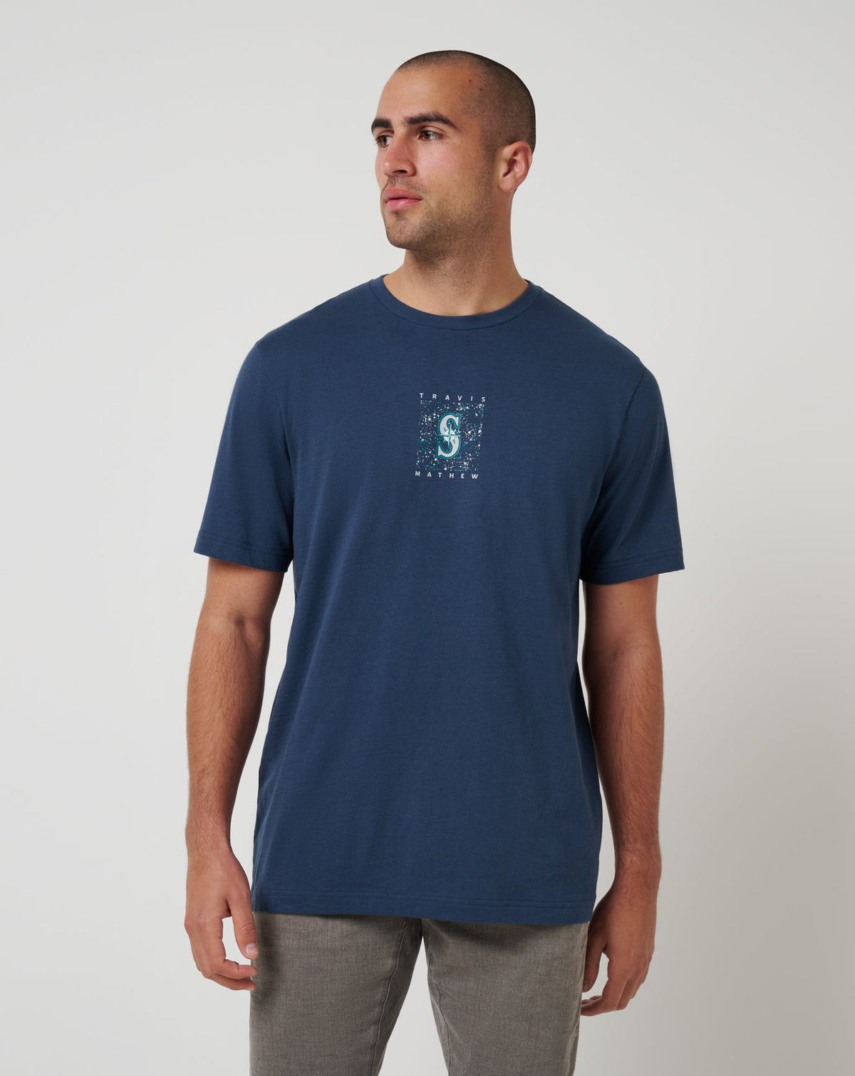 Seattle Mariners In The Dugout 2.0 Tee Navy | Travis Mathew