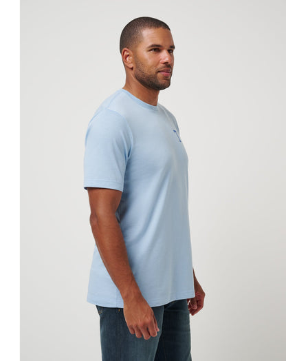 Texas Rangers Friendly Rivalry Tee Heather Blue | Travis Mathew