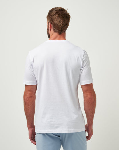 Chicago Cubs Strike One Tee White | Travis Mathew