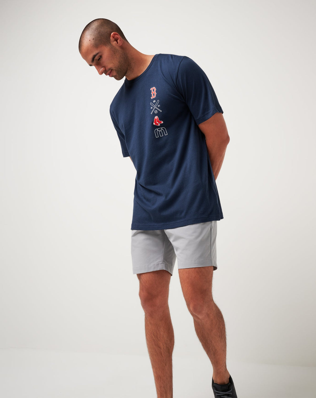 Boston Red Sox Sunset Slam Tee Total Eclipse | Travis Mathew