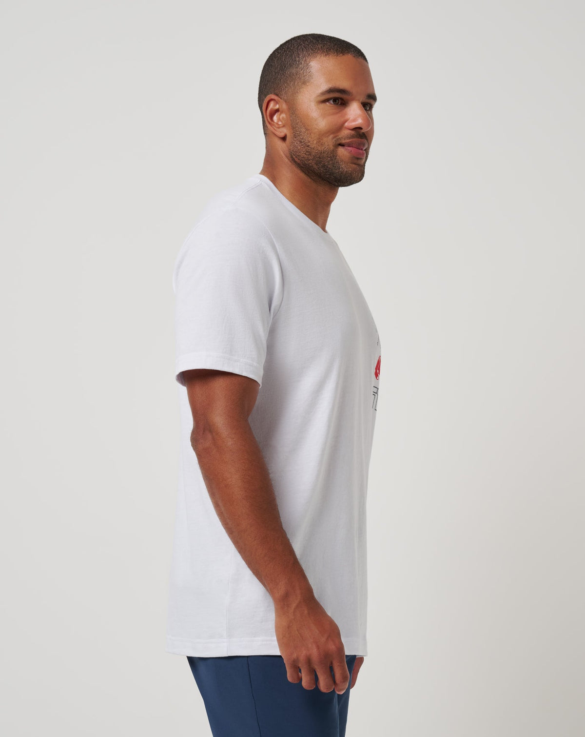 Boston Red Sox Sunset Slam 2.0 Tee White | Travis Mathew