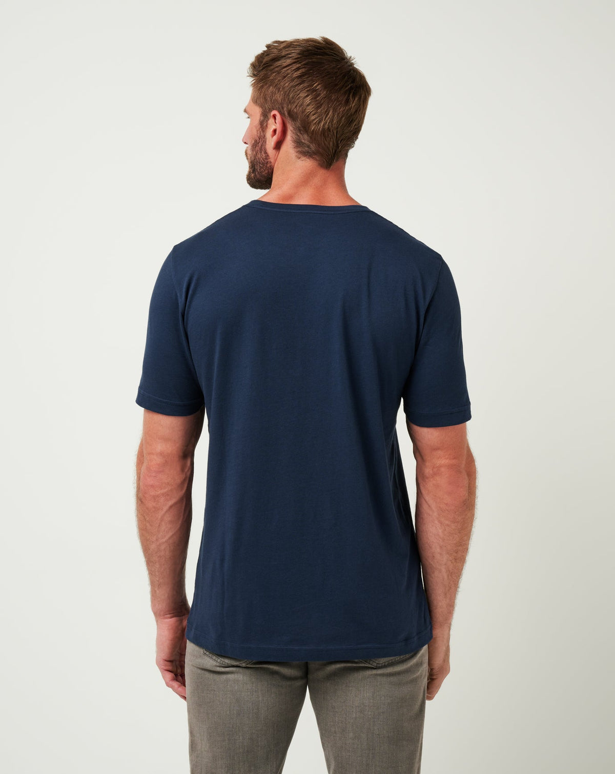 Atlanta Braves Sunset Slam Tee Total Eclipse | Travis Mathew