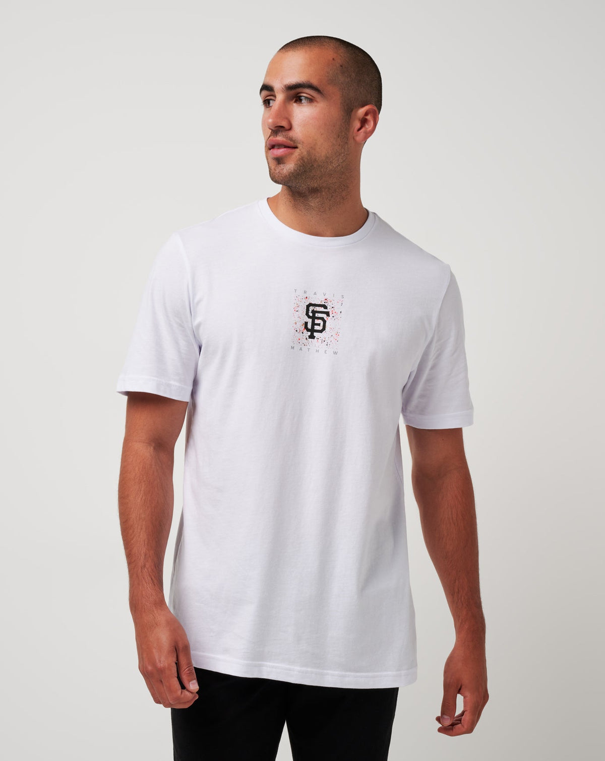 San Francisco Giants In The Dugout Tee White | Travis Mathew