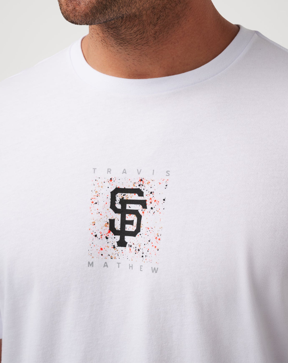 San Francisco Giants In The Dugout Tee White | Travis Mathew