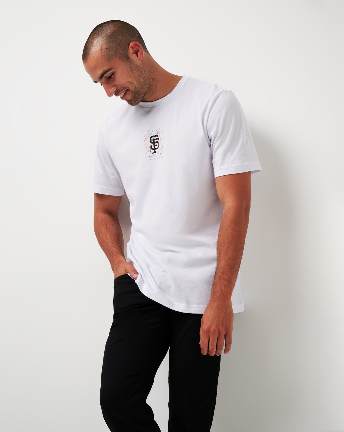 San Francisco Giants In The Dugout Tee White | Travis Mathew