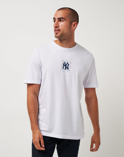 New York Yankees In The Dugout Tee White | Travis Mathew