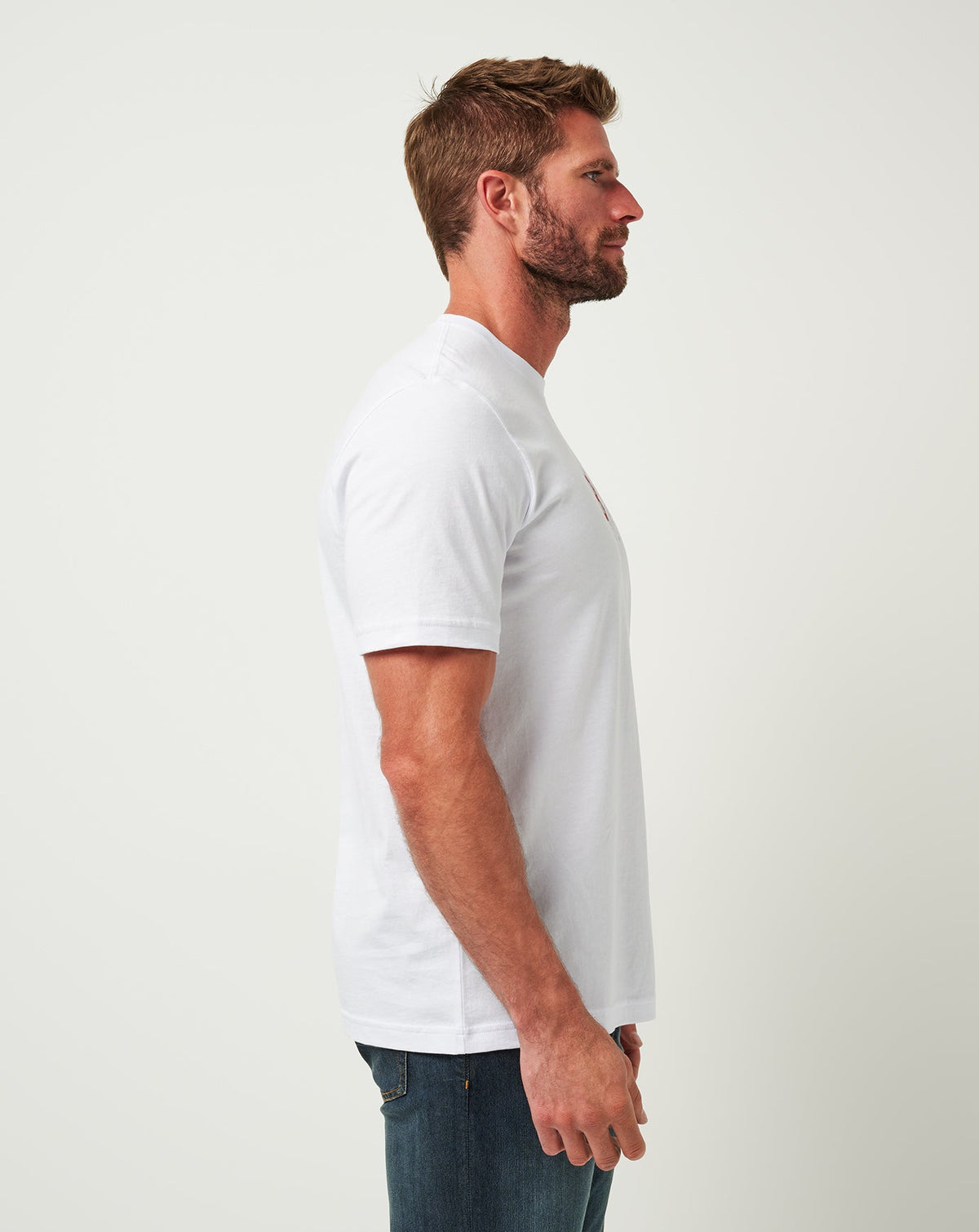 Boston Red Sox In The Dugout Tee White | Travis Mathew