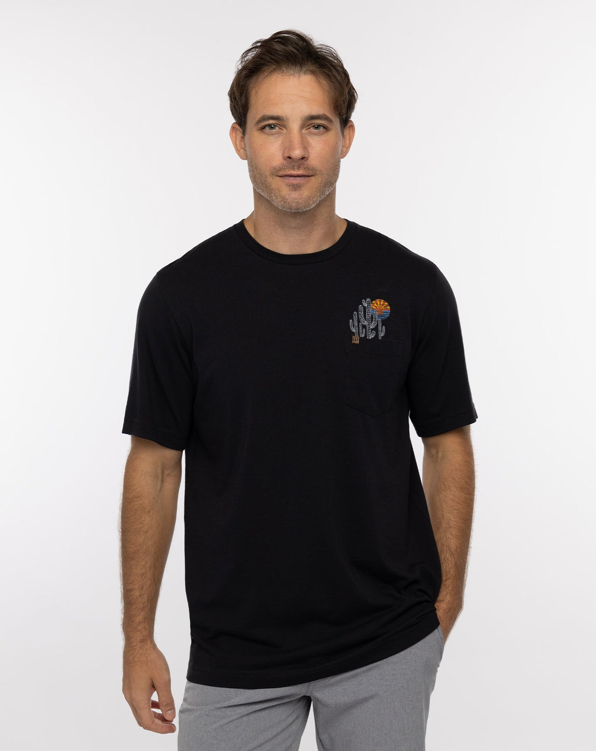 Bisbee Tee Black | Travis Mathew