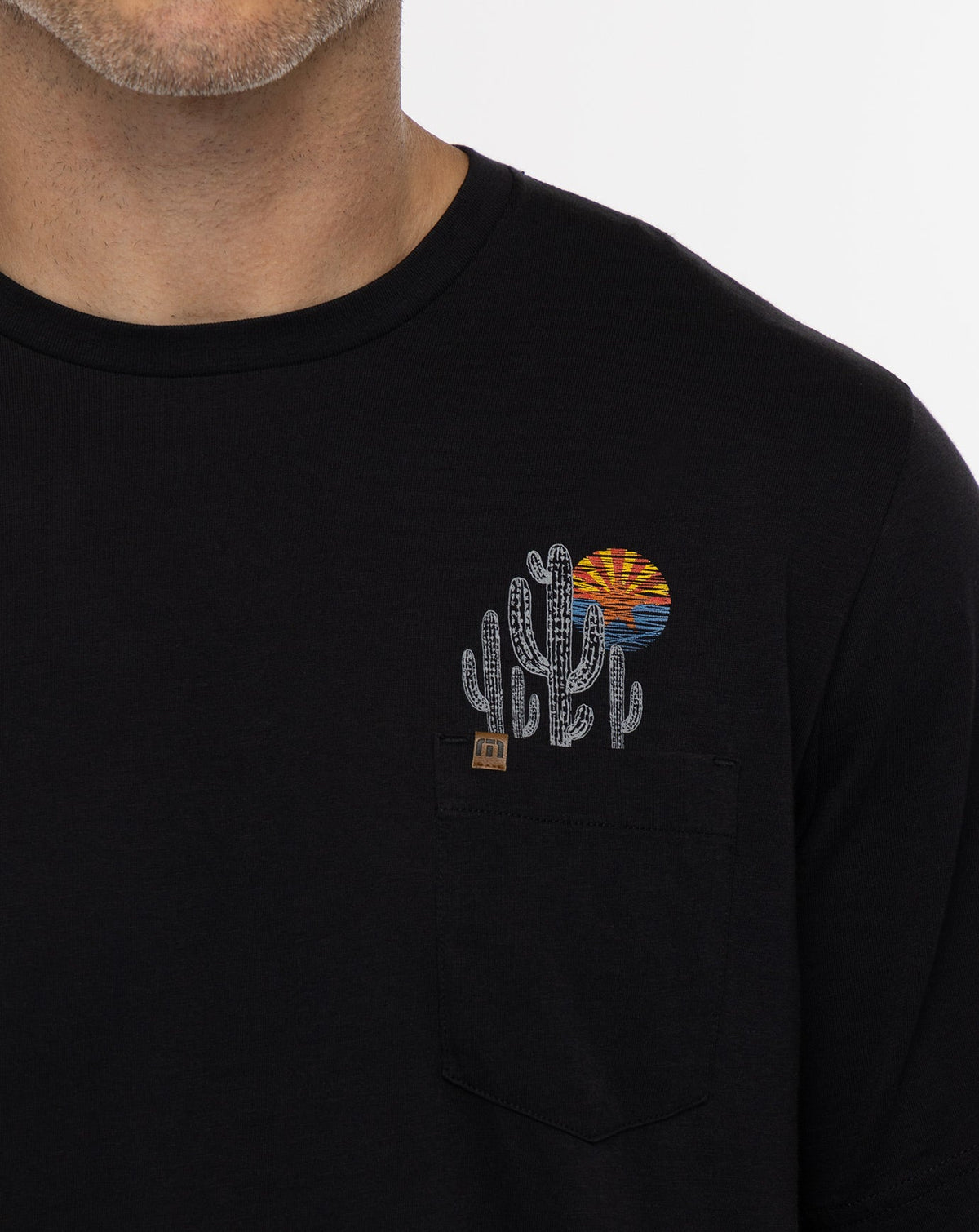 Bisbee Tee Black | Travis Mathew