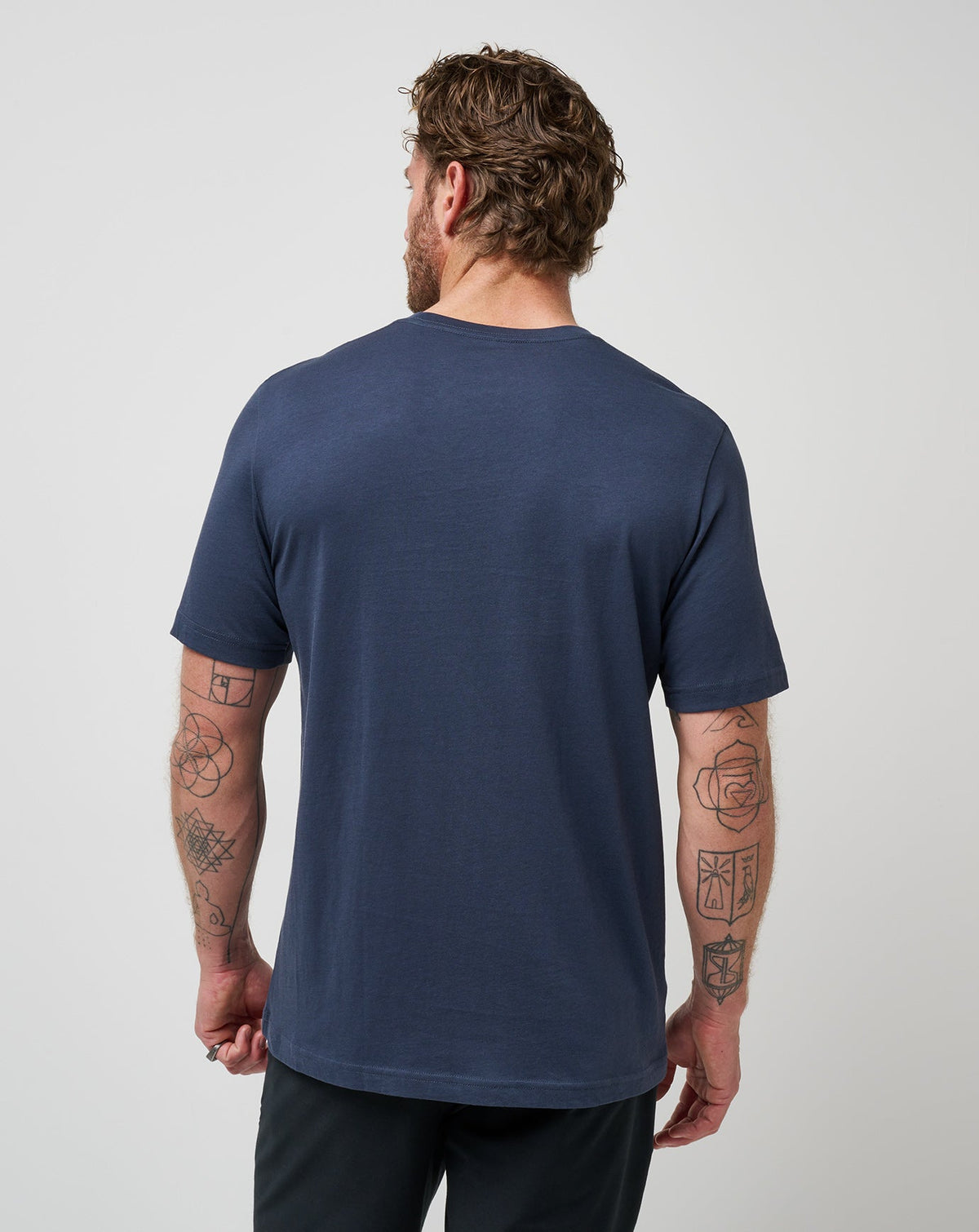 Local Phrases Tee Blue Nights | Travis Mathew